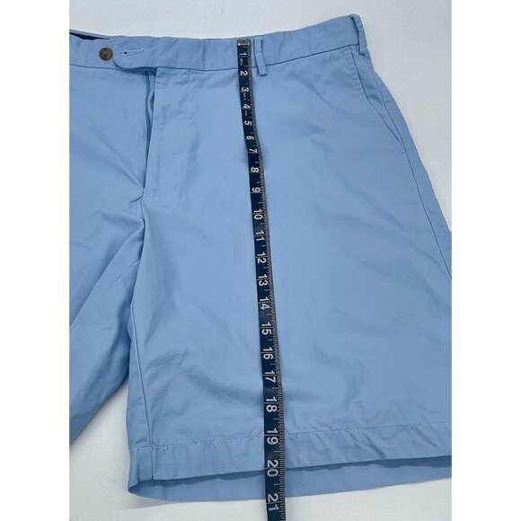 Peter Millar Men’s Performance Shorts Sz 40 Light Blue Golf Casual Preppy Pants - Picture 6 of 6